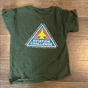 Aviation Challenge space camp kids tee XL